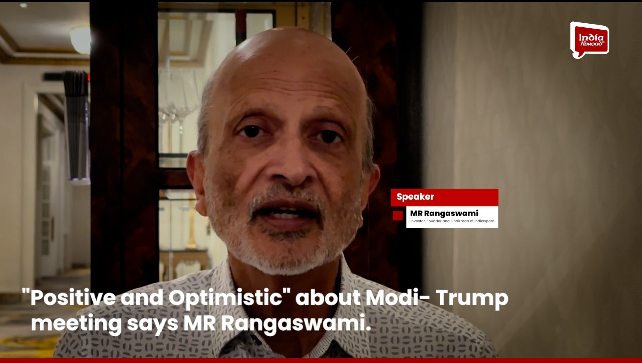 Positive and Optimistic about Modi, Trump meeting says MR Rangaswami